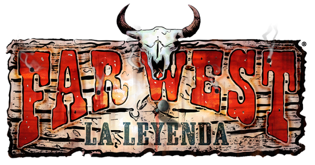 Logotipo de Far West "La Leyenda"